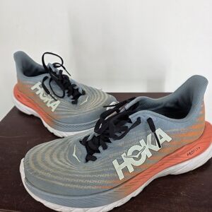 Hoka Blue and Orange Mens Profly Sneakers Size 7.5